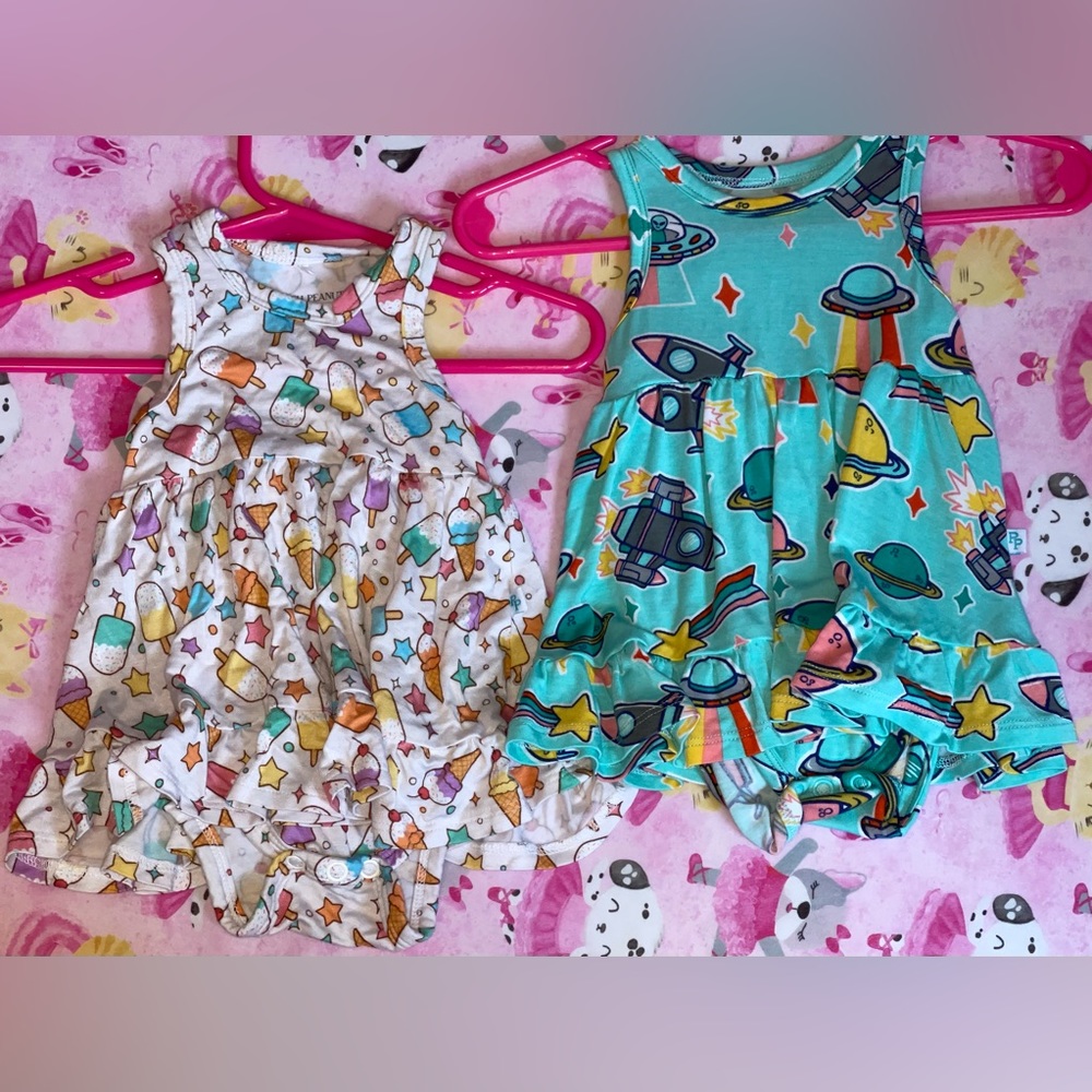 Posh Peanut Bodysuit Twirls